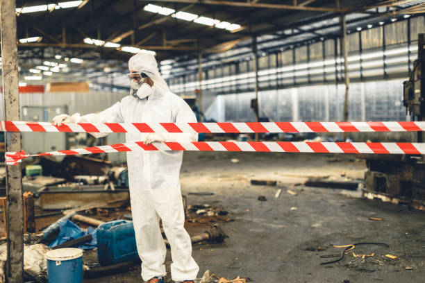Professional Drug Lab Cleanup technician working in Jefferson, WI